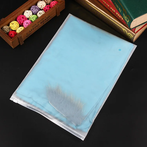 <b>Garment</b> Zipper Bags Durable HDPE Clear Plastic Clothing Storage Reusable Travel Luggage Pouches Custom Logo Factory Supply Free - Product Image 6