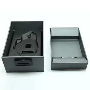 प्रीमियम कस्टम डिज़ाइन इलेक्ट्रॉनिक्स सहायक उपकरण पेपर पैकेजिंग बॉक्स लोगो मुद्रित पुनर्चक्रण योग्य ठोस ढक्कन कार्डबोर्ड नालीदार बक्से