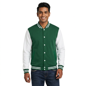 Nuevo último estilo personalizado Logo hombres Varsity chaqueta transpirable ligero hombres Varsity chaqueta CollegeBaseballjacket para hombres - Product Image 1
