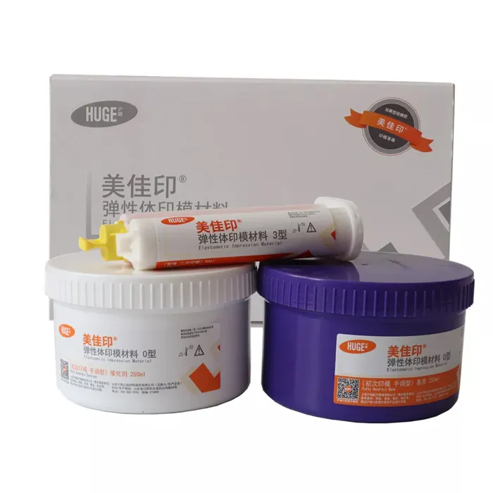 Heavy Body And Light Body Dental Silicone Impression Materials