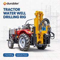 Foreuse de puits d'eau, petit équipement de forage de puits, machine de forage de puits montée sur tracteur à haut rendement