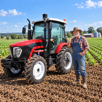 Tracteur agricole diesel 4x4 à prix abordable, 120 CV, 130 CV, 140 CV, 150 CV, conforme aux normes EPA américaines