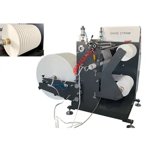 Riemschijf Papierrol Snijden Terugspoelen Machine Hoge Snelheid Jumbobroodje Om Kleine Roll Veel Gebruikt