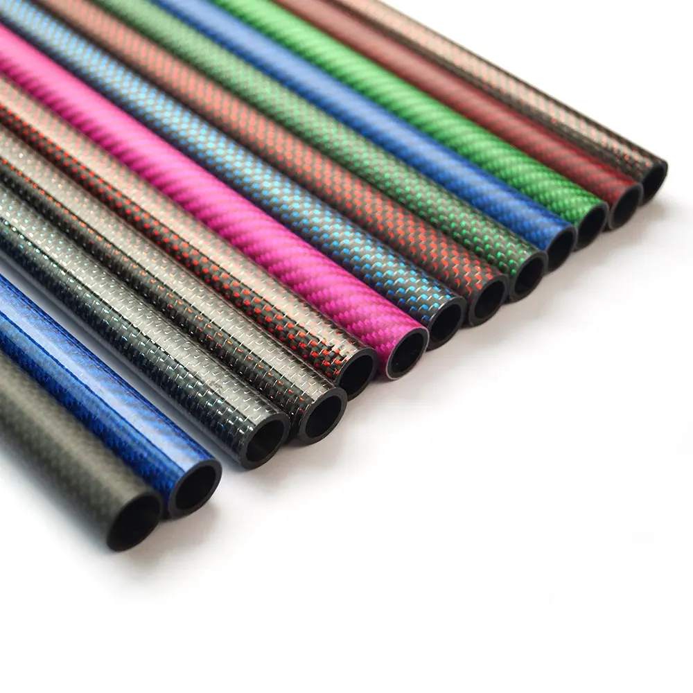 Color Carbon Fiber Tube 3K、Carbon Fiber Tubing