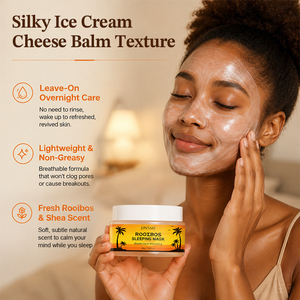 Masque de nuit hydratant et réparateur au Rooibos OEM, sans rinçage, pour le visage, marque privée - Product Image 3