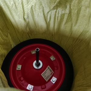 ล้อยางตันคุณภาพสูง <span class=keywords><strong>ราคา</strong></span>ดี ขนาด 13*3 พร้อมขอบล้อแบบยึดด้วยน็อต สำหรับรถเข็น - Product Image 3