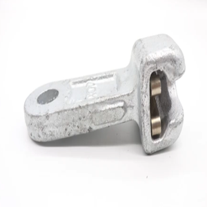 Clevis rigide forgé en W, plaque de suspension durable en W pour réseau de distribution basse tension - Product Image 2