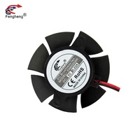 Ventilateur de refroidissement sans cadre silencieux 60x60x20mm 6020 DC 12V 5V 2,36 pouces Roulement à manchon Ventilateur axial