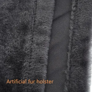 Lit chauffant de luxe pour <span class=keywords><strong>chat</strong></span> en peluche avec cadre en métal – Conception de hamac suspendu en forme de panier - Product Image 4