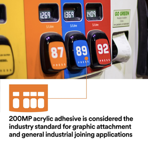 12 Zoll x 60 Yard Rolle Transparentes 3M 467 200MP Doppelseitiges Acryl-Hitzebeständiges Klebeband 3M 467MP Klebeübertragungsband - Product Image 5