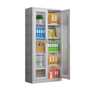 Steel Office Metal Filing Cabinets <b>Locks</b> Vouchers Financial Data Archives Drawer Storage for Bedroom Home Office <b>Gym</b> School - Product Image 1