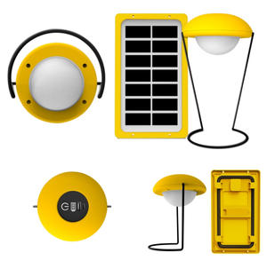 टिकाऊ पोर्टेबल लालटेन एलईडी लैंप 5in1 यूएसबी मोबाइल चार्जिंग आपातकालीन सौर लाइट किट लचीला बहु-उपयोग स्टैंड के साथ - Product Image 3