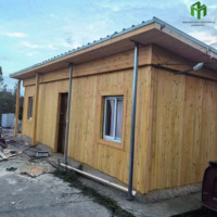 Petites maisons mobiles détachables de 20 pieds personnalisées hangar chambre modulaire hôtel maison conteneur en bois maisons préfabriquées