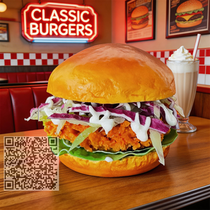 Modelo de Muestra de Hamburguesa con Queso y Bacon Falsos de Primera Calidad, Réplica Realista de Comida Rápida para Exhibición Publicitaria y Decoración de Sets de Cine - Product Image 6