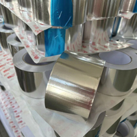 Ruban adhésif en aluminium pour joints de conduits, étanchéité contre l'humidité, anti-fuite, imperméable, ruban en aluminium argenté