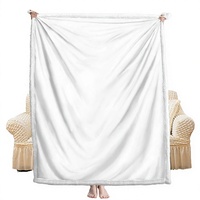 Couverture en flanelle polaire de luxe personnalisée OEM, impression de logo, 100% polyester, écologique, chaude et douce, pour canapé, pour l'hiver, taille king