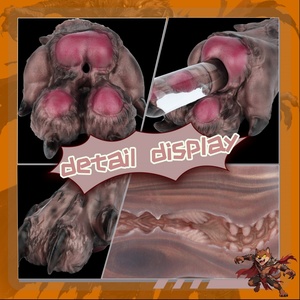 Masturbador Masculino LUUK con Forma de Pies de Lobo, Masturbador con Forma de Pies de Lobo para Fetiche, Juguetes Sexuales con Garras de Lobo para Hombres - Product Image 6