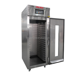 Armoire de levage de pâte industrielle robuste à porte simple latérale, 36 plateaux, 220V 2.3kW, pour <span class=keywords><strong>boulangerie</strong></span>, cuisson du pain et <span class=keywords><strong>formation</strong></span> en pâtisserie - Product Image 1