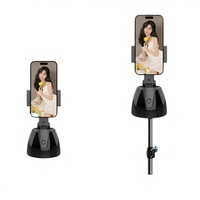 AI Intelligent Automatic Face Tracking Photo Video Studio Camera Live Streaming Trépied Téléphone PTZ Ball Head Gimbal Clodcontrol