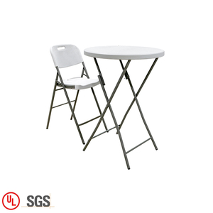 Mejor Precio pequeña al aire libre redonda plegable mesa de <span class=keywords><strong>Bar</strong></span> y silla conjunto - Product Image 2