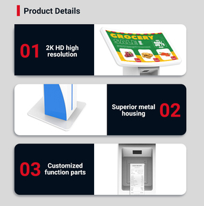 Pantalla Curva Horizontal de 23.6/32'' con Paquete SDK, Impresora, Dispensador de Boletos, Kiosco de Autoservicio para Campos de Golf/Estadios - Product Image 2