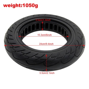 Neumático Sólido de Goma con Estructura de Panal de Abeja 10x2.125 para Scooter Eléctrico Ninebot, Accesorios y Repuestos para Patinete Eléctrico - Product Image 6