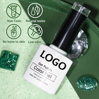Résine Flash Sans Odeur Couleurs Gel Polish Disco Soak Off UV LED Longue Durée Non Toxique Naturel Vegan Marque Privée Logo Personnalisé