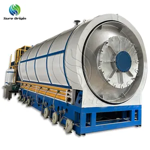 Factory Sell Tyre Oil Recycling to Diesel Oil Distillation Machine Tire Recycle Plant Waste Tire Recycling Machine