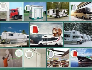 Frp <strong>Sheet</strong> Impact Resistant Frp Wall Panel Kitchen Bathroom Hospital School Laboratory - Product Image 5