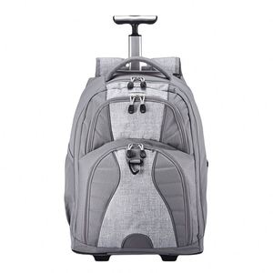 Free Sample BSCI Oxford Suitcase Computer <b>Backpack</b> <b>Adults</b> Waterproof Rolling College Large Laptop <b>Backpack</b> Nylon 36-55L <b>Wheels</b> - Product Image 1