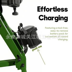 Triciclo Eléctrico Plegable con Motor sin Escobillas de 48V 5.2A, Alcance de 20 km, Carga Útil de 200-300 kg, para Personas con Discapacidad y Compras - Product Image 3