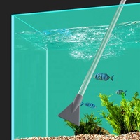 Changeur d'eau rapide 3 en 1 Kit de filtre de fond de siphon pour aquarium Filtre Aspirateur Nettoyeur de gravier Accessoire pour aquarium