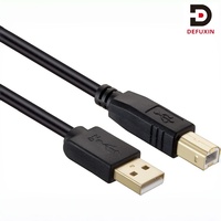 DFX USB 2.0 a to B Printer Cable 1.8m, High Speed 480Mbps Data Scan Cord Scanner Wire for Yamaha MIDI Keyboard