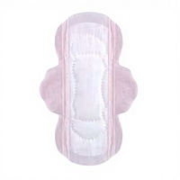 Vente en gros de serviettes hygiéniques à ailettes en coton biologique Guangni, biodégradables, super absorbantes, anti-fuites, jetables, pour la nuit