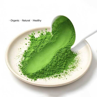 Poudre de thé vert matcha de qualité cérémonielle 100% pure, vert éclatant, pour cérémonie du thé et boissons au latte