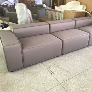 Sofá Modular de Esquina Personalizable, Juego de Sofás de Madera Gris Oscuro, Diseños de Sofás Modulares de 1, 2 y 3 Plazas - Product Image 5