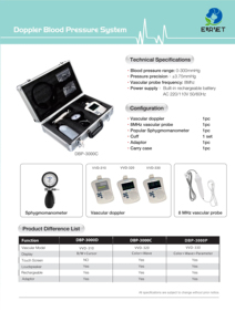 EUR VET 공장 직판 혈압계 수의학 장비 휴대용 혈관 도플러 탐지기 - Product Image 6