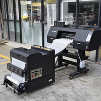 Nouvelle technologie Imprimante DTF 600 mm Machine d'impression sur tous les tissus Traceur pour coton polyester nylon toile vêtements de sport vêtements pour bébés