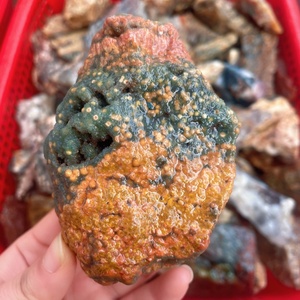 Piedra Natural de <span class=keywords><strong>Jaspe</strong></span> Oceánico al por Mayor, Cristal de Cuarzo en Bruto para Curación, Artesanía y Decoración - Product Image 1