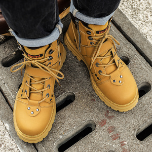 Botas de Hombre de Talla Grande, Cuero de Alta Calidad, Cómodas, Estilo Casual y Moderno, Disponibles en Stock, Personalización Disponible - Product Image 4