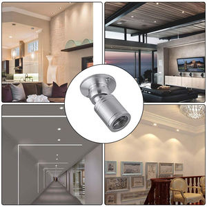 Petits projecteurs de plafond RVB Mini projecteurs montés en surface Vitrines pivotantes Vitrine de meubles Éclairage d'armoire à bijoux - Product Image 6