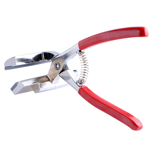 Alicates de acero para pintura al óleo <span class=keywords><strong>Raab</strong></span> 12cm de ancho, abrazadera de tela estirada para publicidad, circlip de soporte para uñas - Product Image 2