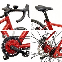Vélo de ville hybride 700C, cadre en alliage d'aluminium, 10 vitesses, frein à disque, suspension confortable, vélo électrique pour adultes, moteur central, longue autonomie