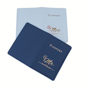 Funda de Pasaporte de Piel Sintética Impermeable y Personalizada con Bloqueo RFID y Porta Tarjetas para Viaje, en Oferta - Product Image 5