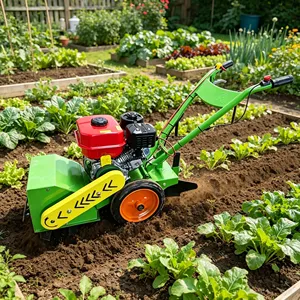 Tractor de un solo eje a gasolina versátil <span class=keywords><strong>para</strong></span> huertos y plantación de patatas con barrena <span class=keywords><strong>para</strong></span> <span class=keywords><strong>tierra</strong></span> - Product Image 2