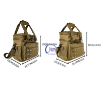 Sac isotherme tactique Molle YUEMAI pour le camping, la pêche et la randonnée, noir, kaki, vert, grande capacité, vente en gros