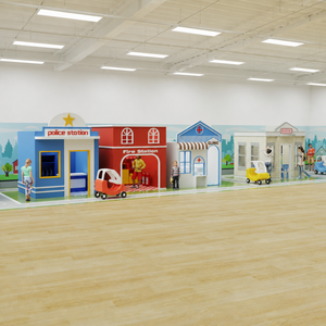 Équipement de jeu intérieur : Station de police, Jeu de rôle, Magasin de carrières urbaines, Hôpital pour lieux commerciaux - Product Image 1