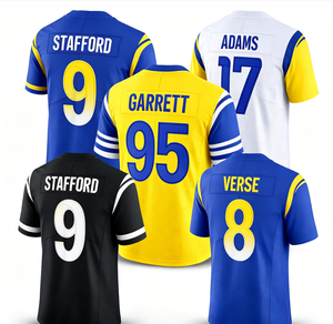 เสื้อฟุตบอลสไตล์ลอสแอนเจลิส # 12 ปูกา นาควา # 8 # 9 สแตฟฟอร์ด # 17 อดัมส์ เสื้อยืดแขนสั้นพิมพ์ลายแบบถ่ายเทความร้อนระบายอากาศได้ 100% - Product Image 1
