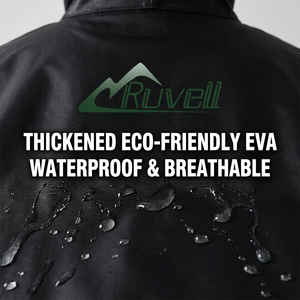 Poncho Impermeable Ecológico, Grueso, Transpirable y Portátil para Adultos Unisex, Impermeable para Exteriores, Impermeable <span class=keywords><strong>Largo</strong></span> de EVA para <span class=keywords><strong>Hombre</strong></span> y Mujer - Product Image 4