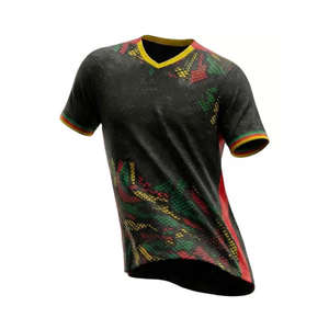 เสื้อฟุตบอลทีมชาติแคเมอรูน 2526 รุ่นใหม่ MBUEMO มิลลา แอฟริกา คัพ อาเบกา ลำลอง ราคาถูก ขายดี เสื้อฟุตบอล Maillot De Foot - Product Image 4